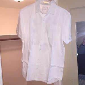 Calvin Klein short sleeve button up dress shirt
